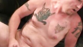 Dick pierced amateur works on cumming really hard