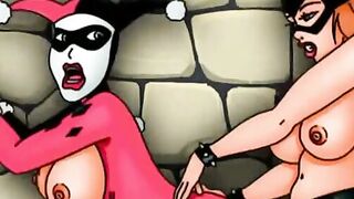 Hentai teens lesbian seduction
