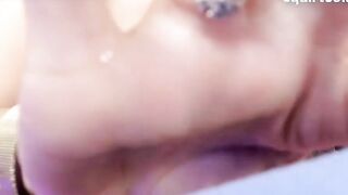 Multiple Super Intense Face Soaking Squirts