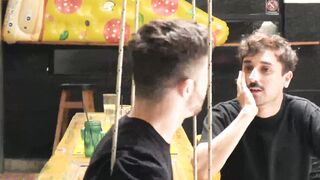 Latino amateur seduced into receiving raw cock in his ass