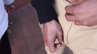 Two straight Latinos offered money to bareback fuck