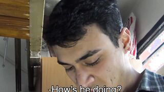 Two straight Latinos offered money to bareback fuck