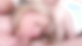 OLDNANNY Horny Claire Knight licks big juicy pussy