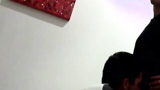 Tight ass twink moans while getting ass ravaged by two cocks Hoe 2