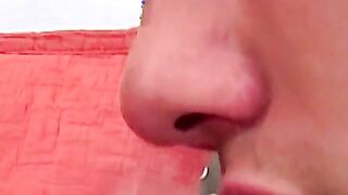 Chain smoker Bobby Hart seduces sexy Blake Stone for a fuck