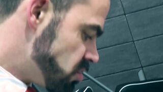 Pretty hunk Marco Rubi tied up and fucked raw after kinky BJ Hoe 2