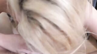 Blonde Teen Creampied by Step Dad Workin