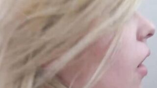Blonde Teen Creampied by Step Dad Workin