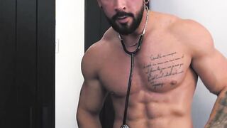 Yummy and well built guy loves testing out fleshlights