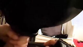 Gimp loves getting his ass ripped bareback by bald dude