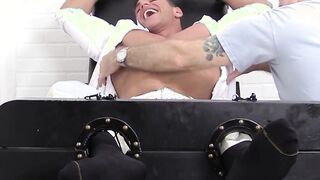 Full body tickling with a classy hunk and kinky older daddy