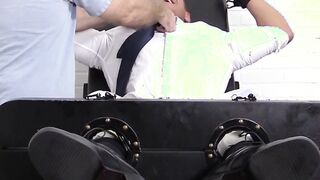 Full body tickling with a classy hunk and kinky older daddy