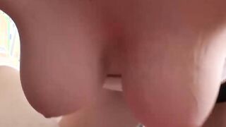 Cheating Girlfriend with Big Natural Tit