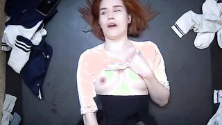 Tight Redhead Teen First Glory Hole Hoe 2