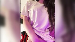 Sexy Gamer Girl Touching and Fingering