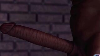 XXX Basement Mature Black Cock 3D HENTAI
