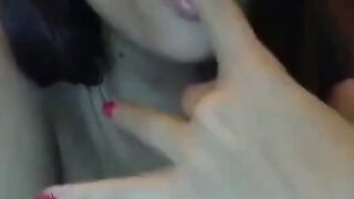 Petite Babe fingering her juicy pussy for you