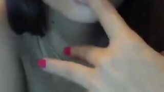 Petite Babe fingering her juicy pussy for you
