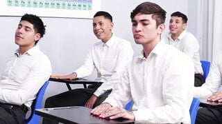 Pleasing teacher.