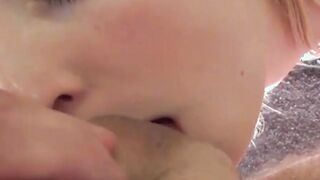 British beauty fucks fake producer before taking a facial