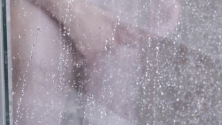 Shower infiltration for a steamy ass eating with my stepson