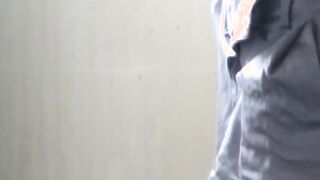 Japanese babe taped peeing in public by voyeur