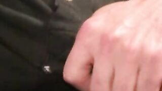 Big cock masturbation making hairy stud cumshot