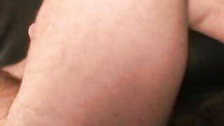 Big cock masturbation making hairy stud cumshot