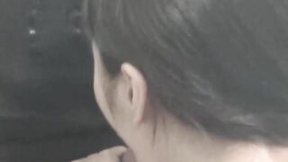 Voyeur films Japanese housewife fucked in the kitchen
