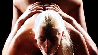 Tantalizing girl loves having passionate sex with her man