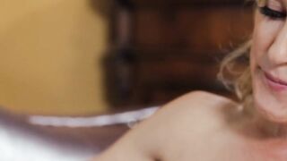 Wicked stepmom loves when her daughter plays with her tits
