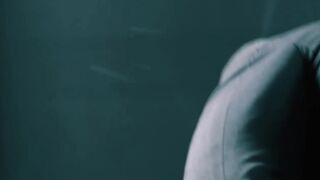 Trent King playing with his massive dick while being filmed