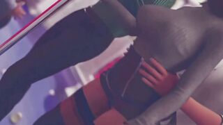 Stranger Fucks Horny Brunette MILF in Public Bus