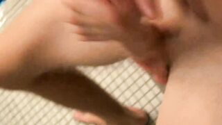 So horny I cant stop cumming all over my bathroom floor