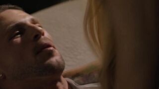 Blonde shemale Gracie Jane analed by her lover