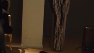 Brunette watching her blonde friend ass fucked by a BBC