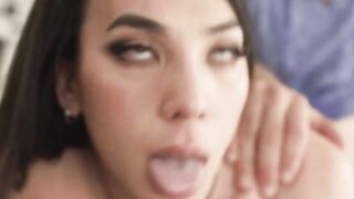 Horny TS Kasey Kei fucks doctors tight wet ass