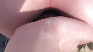 Gorgeous twink barebacked before creampie POV style