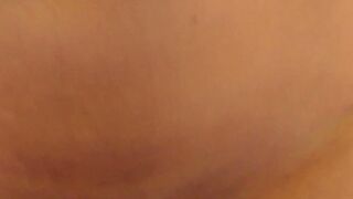 English slut gives her shaved pussy to her sir to enjoy