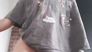 Naughty Chick fucks her tight ass