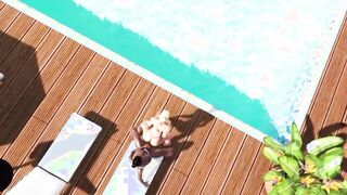 3D Shemale Beauties ANAL Vacation Island
