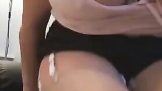 Mature Chick having fun fingering herself