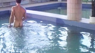 Hot Alan and Pavol give in to their desires in a public sauna