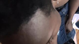 Straight guy endures bareback BBC pounding