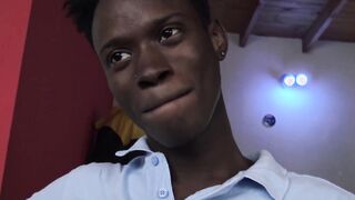 Straight guy endures bareback BBC pounding