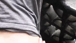 Latino straighty bent over for raw doggystyle sex