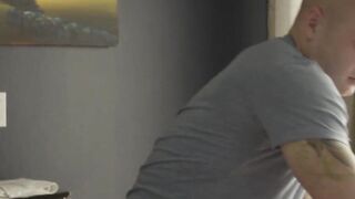 Jock and his chap customer fuck after hot massage session