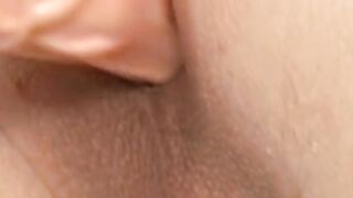Young latino jerks off and cums in dildo masturbation solo