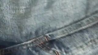 Young latino jerks off and cums in dildo masturbation solo