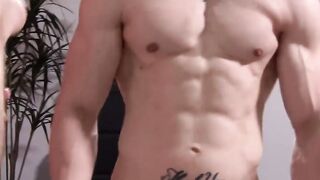 Soldier Princeton Price and Mathias blowing and fucking hard